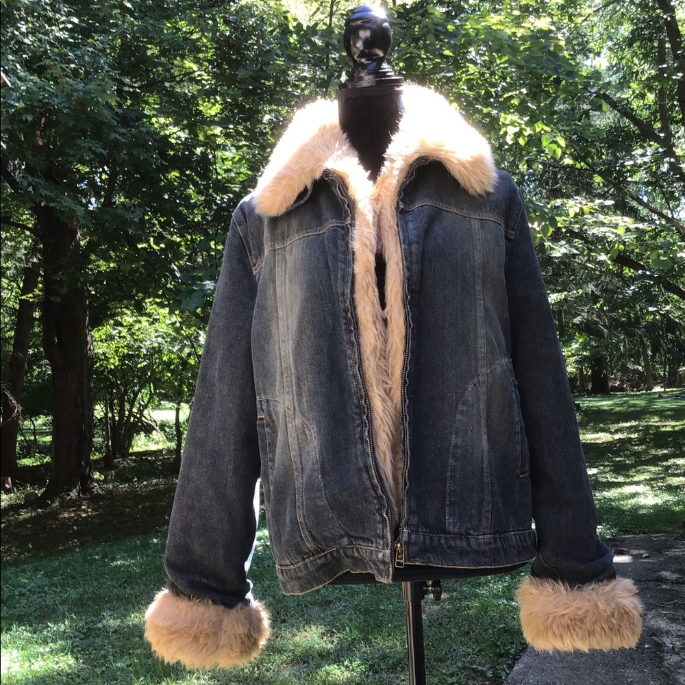 Giacca  jean jacket with removable lining